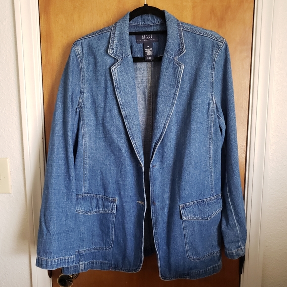 VTG CRAZY HORSE denim jeans jacket - Picture 6 of 6
